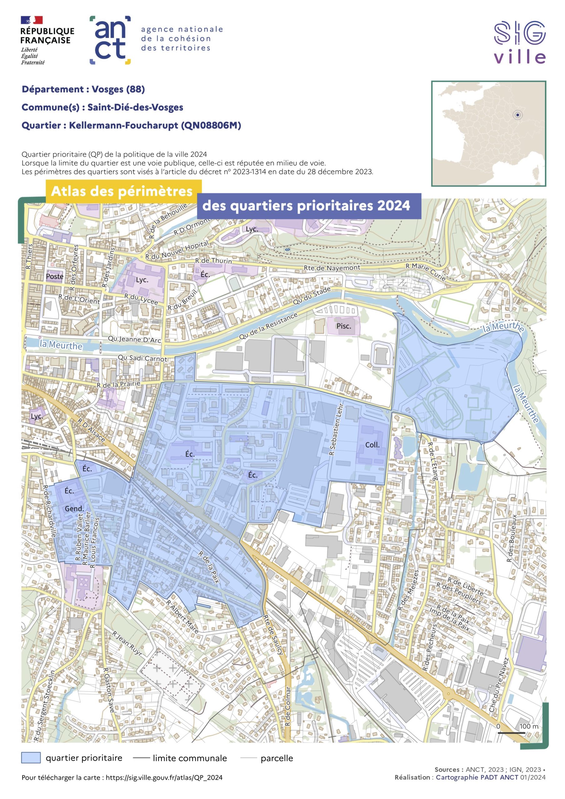 Cartographie Kellermann Foucharupt