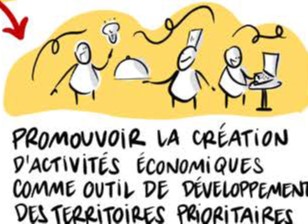 Promouvoir la création d'activités économiques comme outils de développement des territoires prioritaires Promouvoir la création d'activités économiques comme outils de développement des territoires prioritaires