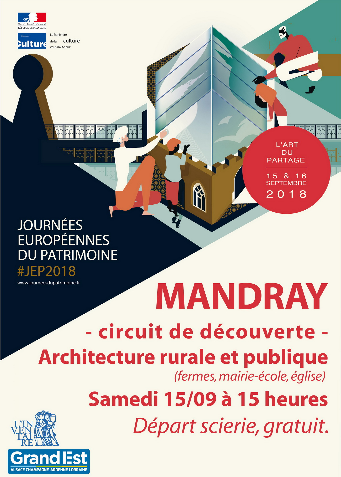 Image de Visite commentée de l’architecture rurale et publique de Mandray