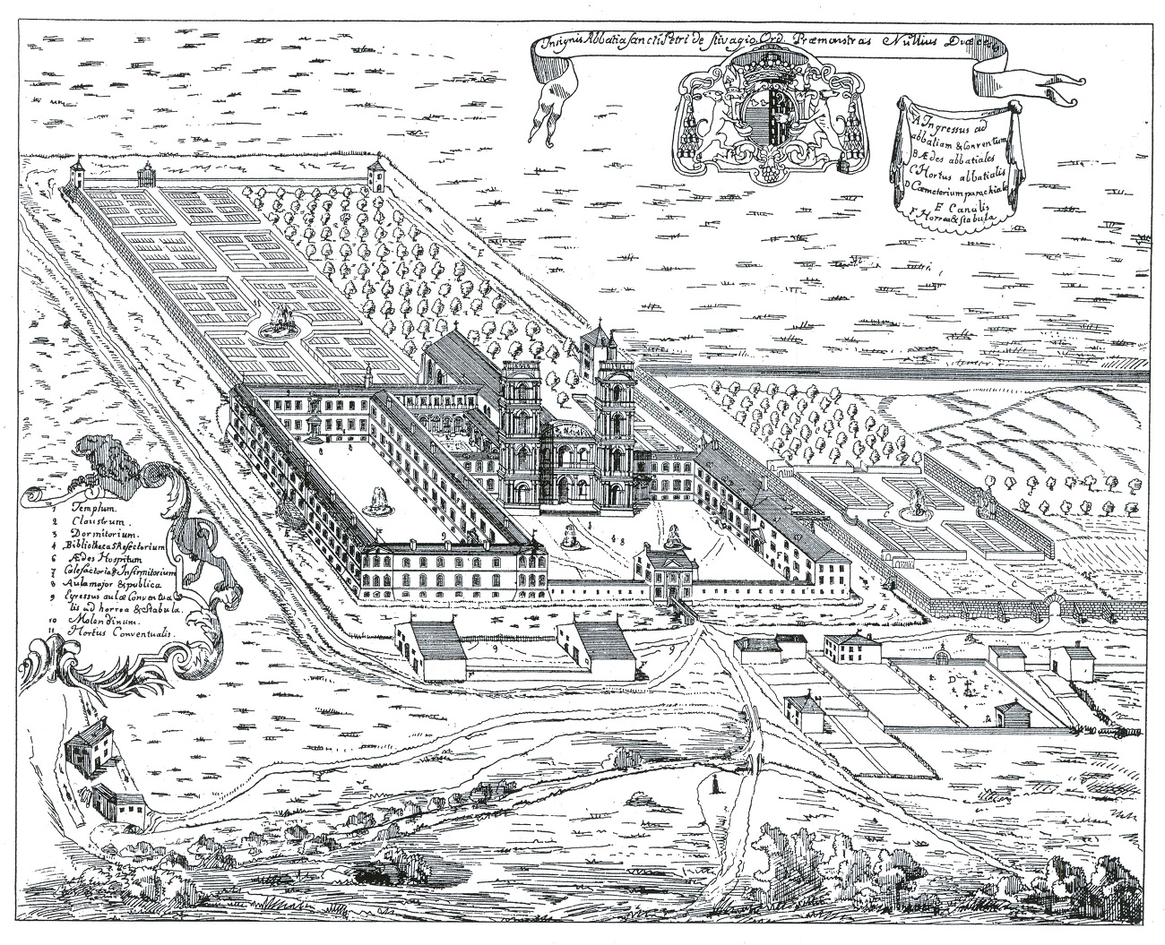 Jep-Visite d'une abbaye fortifiée