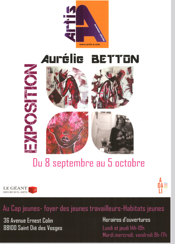 Exposition Aurelie Beton