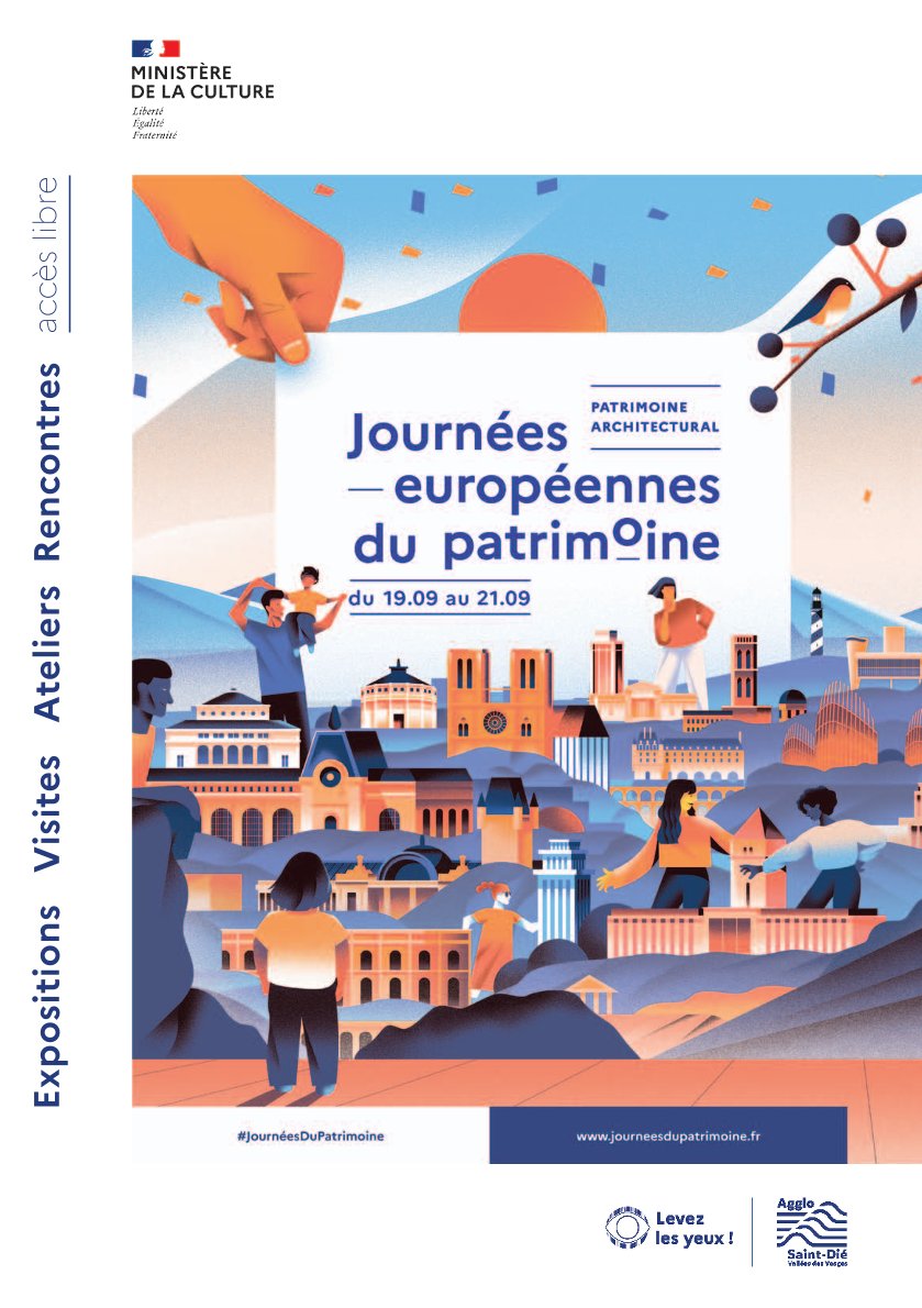 JEP2025 affiche journées européennes du patrimoine 2025