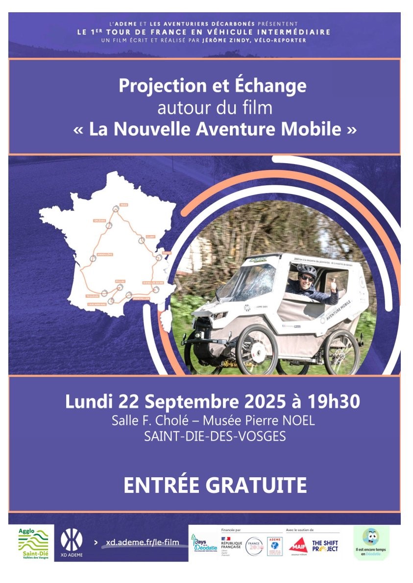 affiche projection et échange