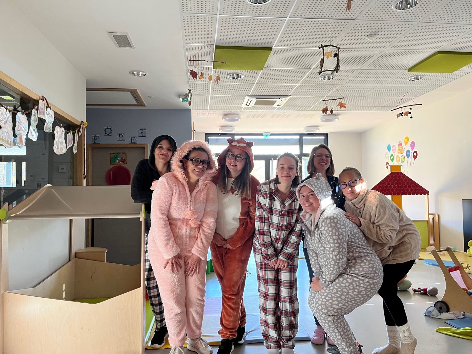 journée pyjama les renardeaux