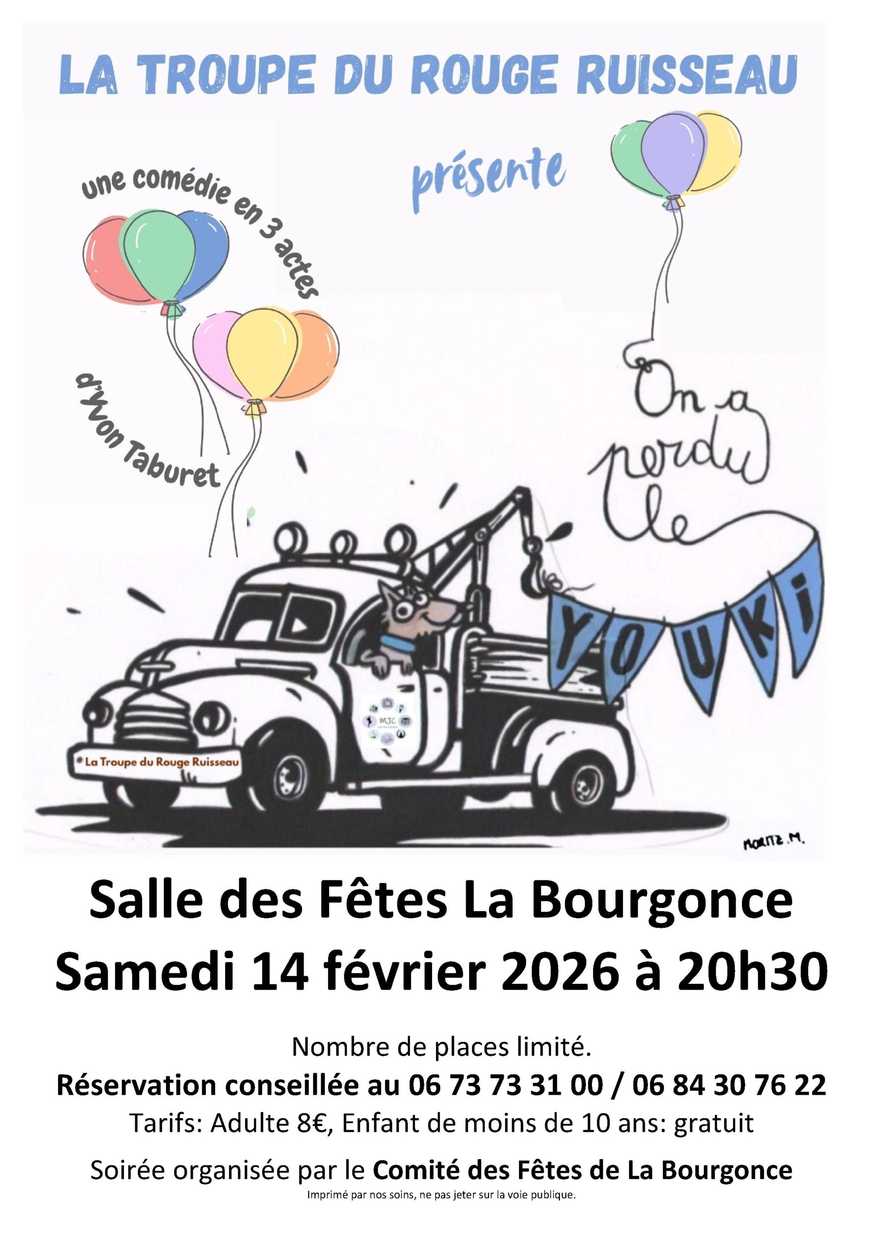 Soirée Théâtre :  On a perdu le Youki