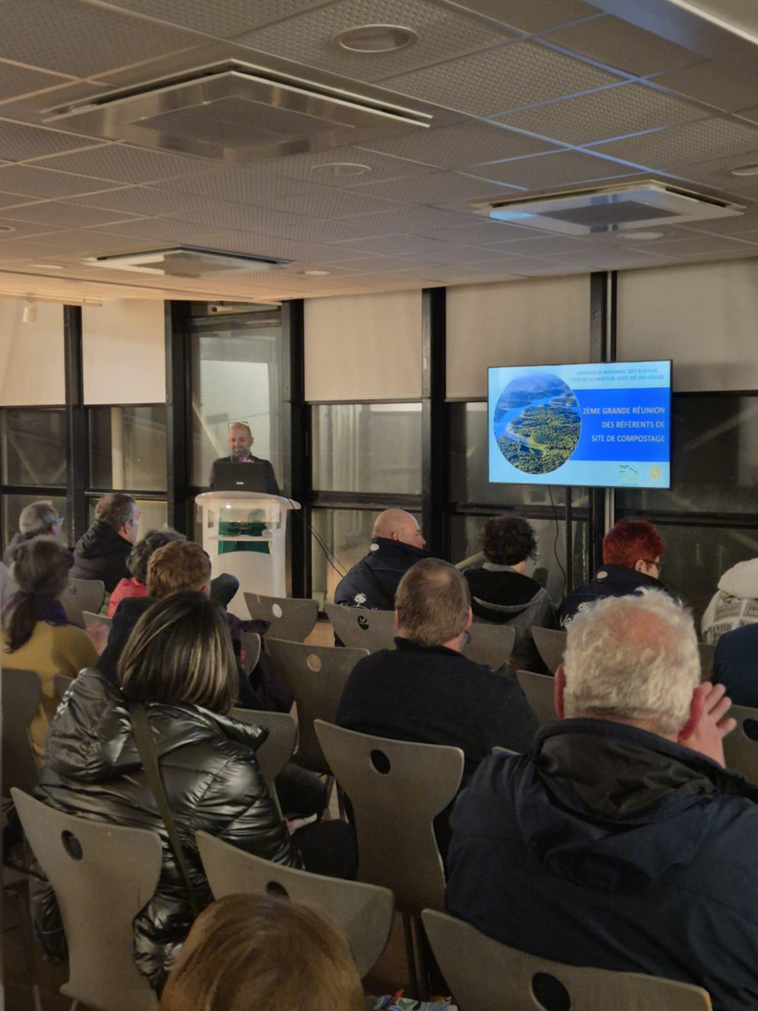 Les référents réunis à la Tour de la Liberté