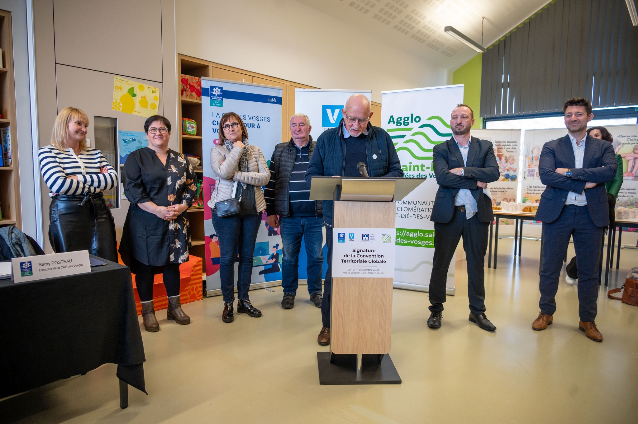 Un accord qui optimise les actions pour les services aux familles