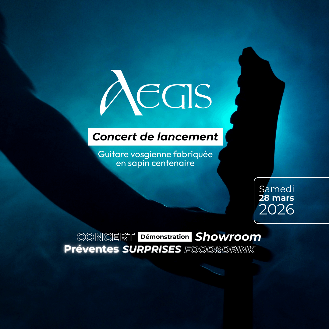 Concert de lancement - Aegis guitares