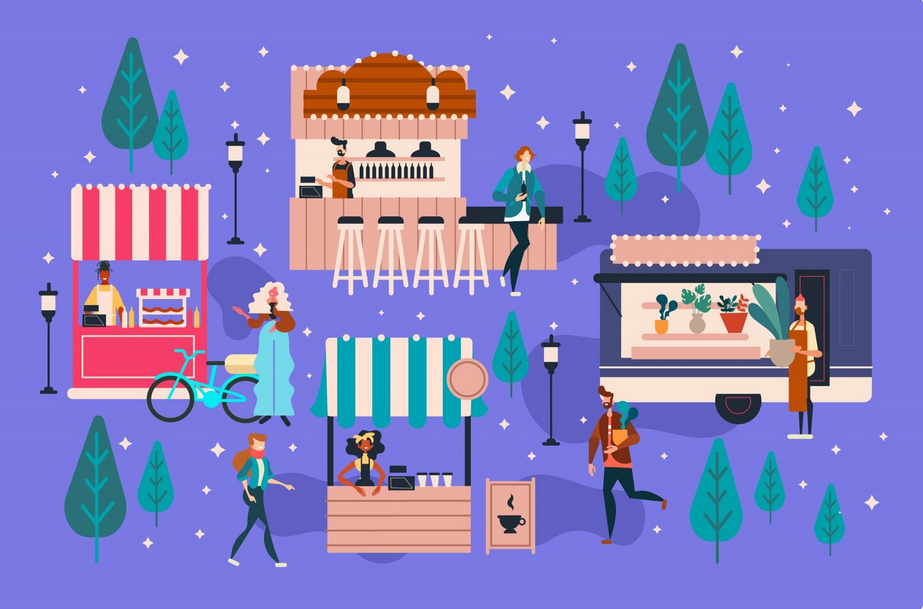Marché nocturne