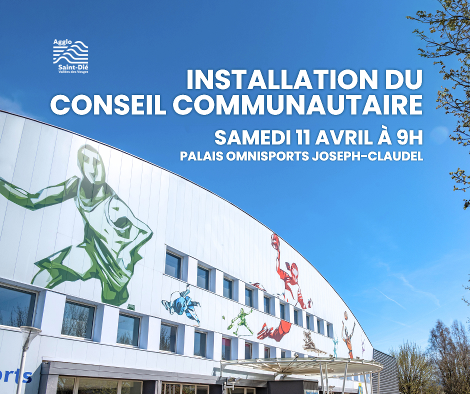 installation du conseil communautaire