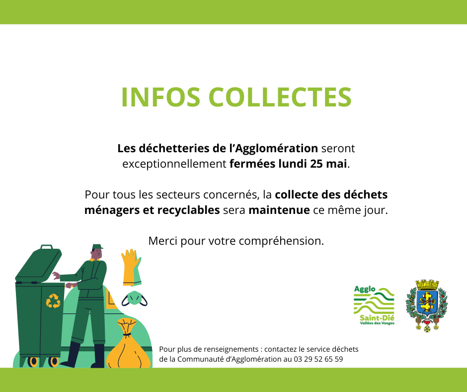 report collecte du 25 mai
