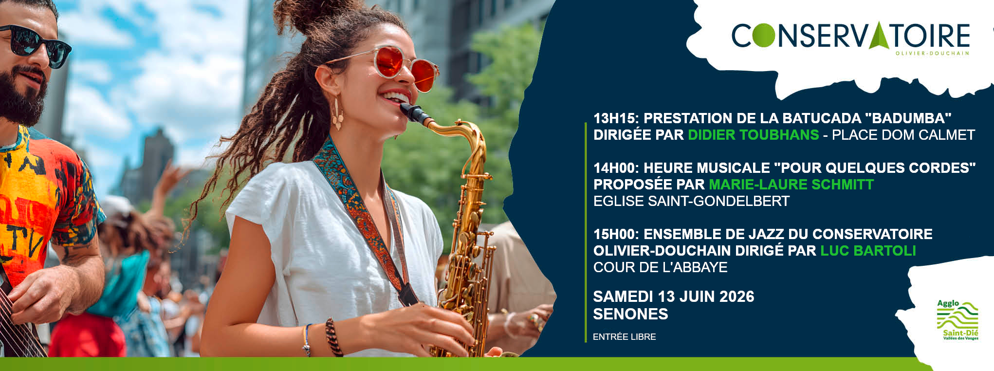 Après-midi musicale à Senones en compagnie des élèves et professeurs du conservatoire