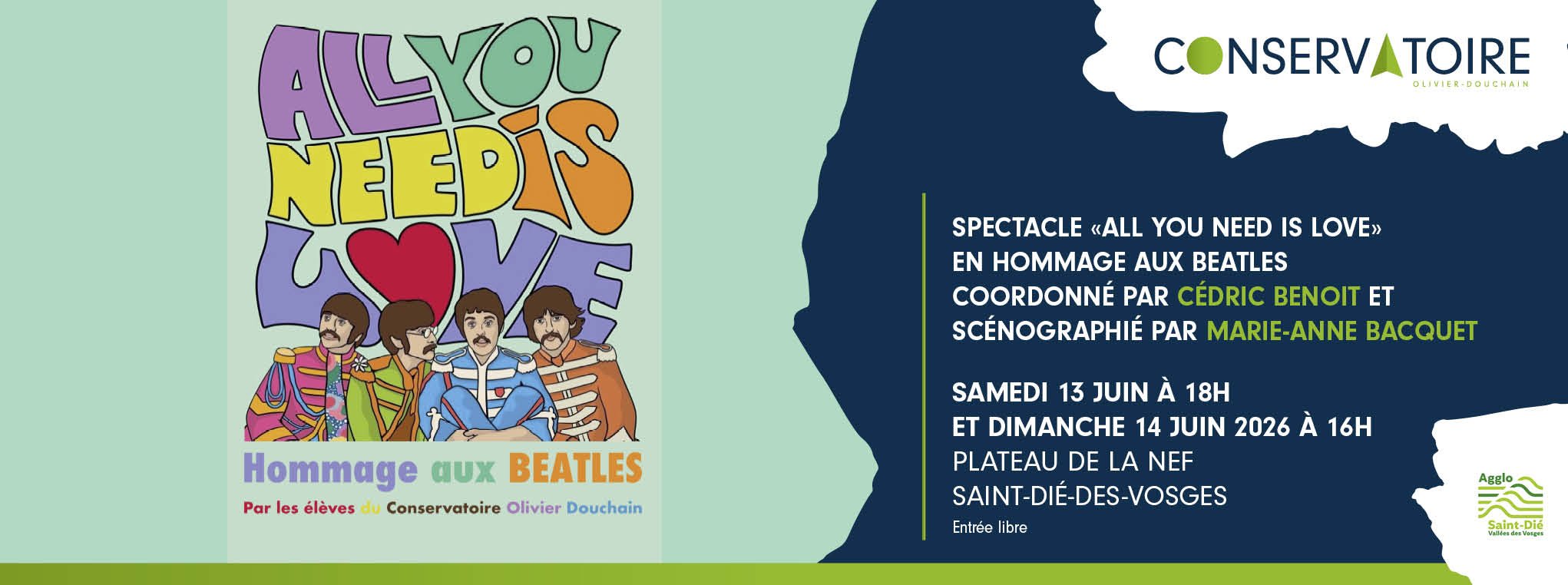 Spectacle 'All you need is love' en hommage aux Beatles