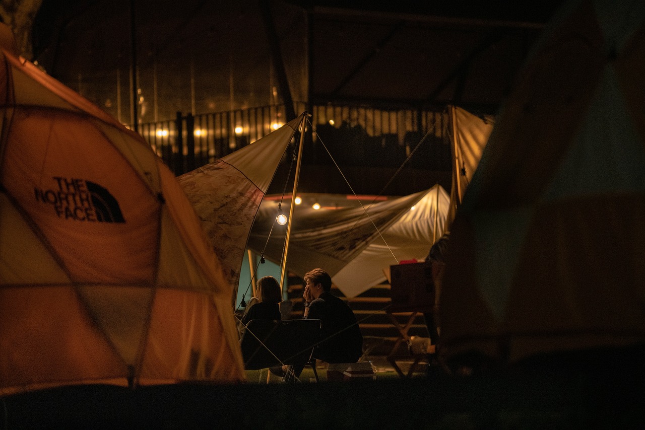 Soirée camping au jardin