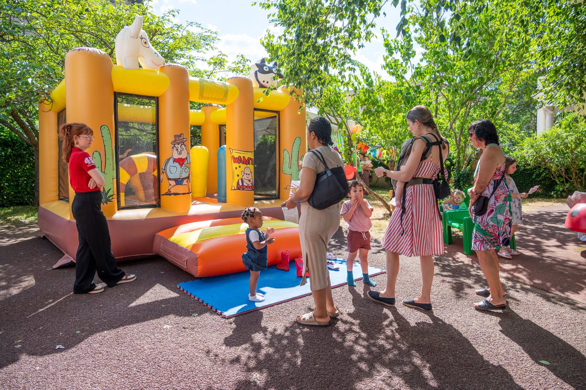 La fête foraine dans le jardin !