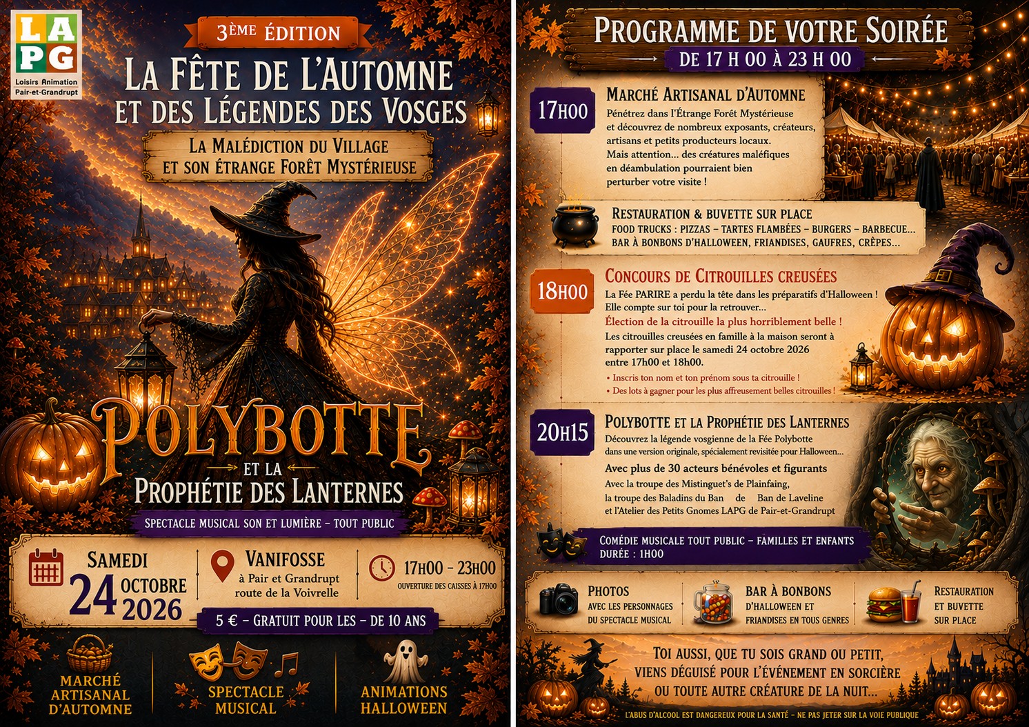 Fête de l'automne et des Légendes des Vosges