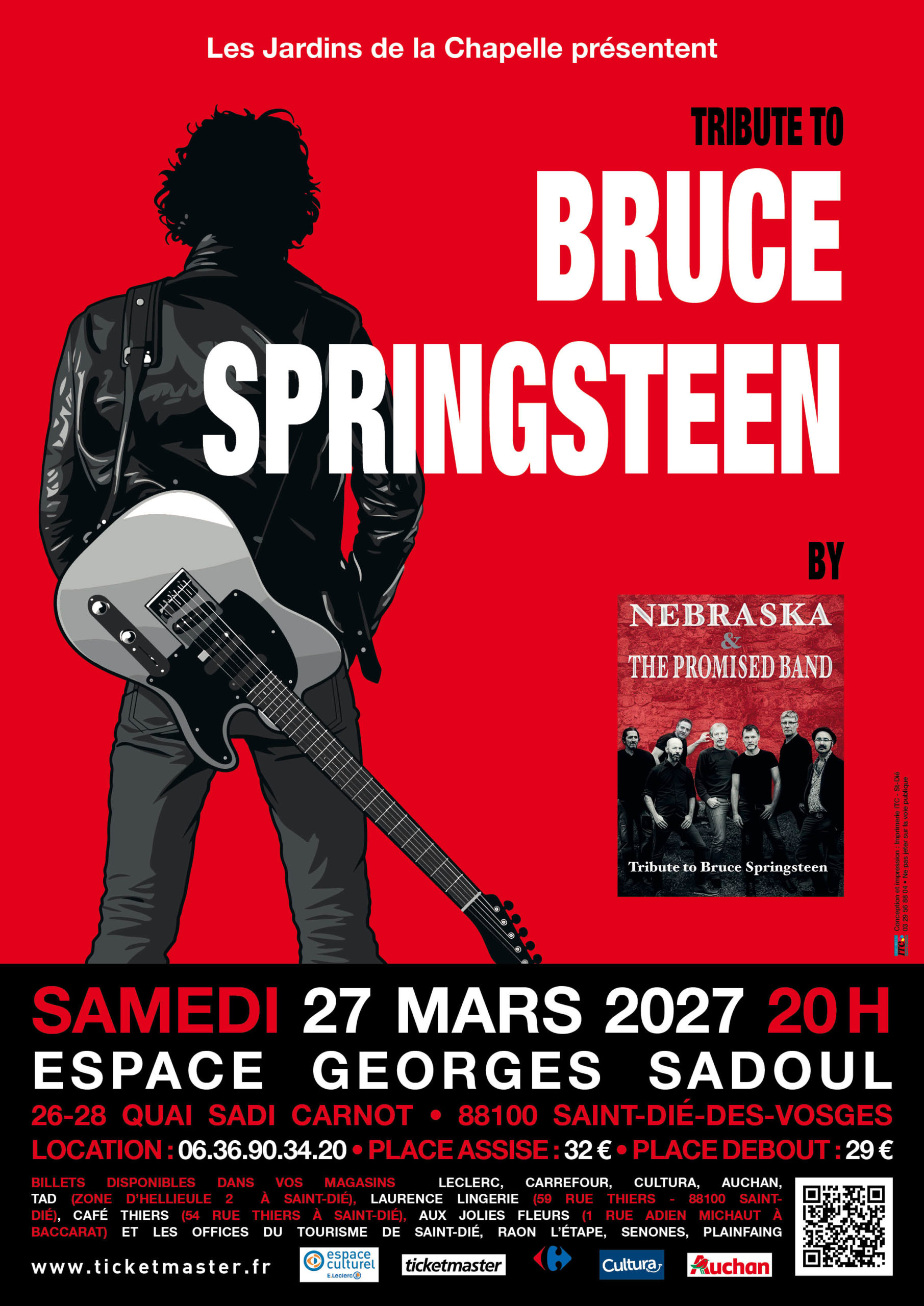 Concert tribute to Bruce Springsteen