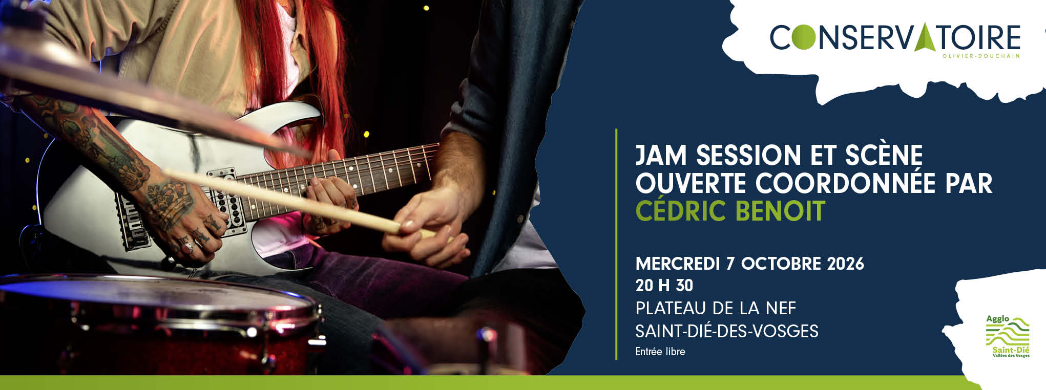 Jam session et scène ouverte